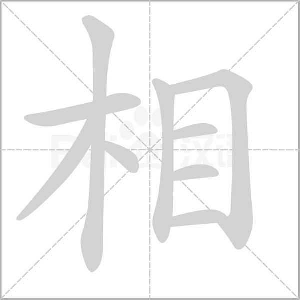 相字笔顺动画