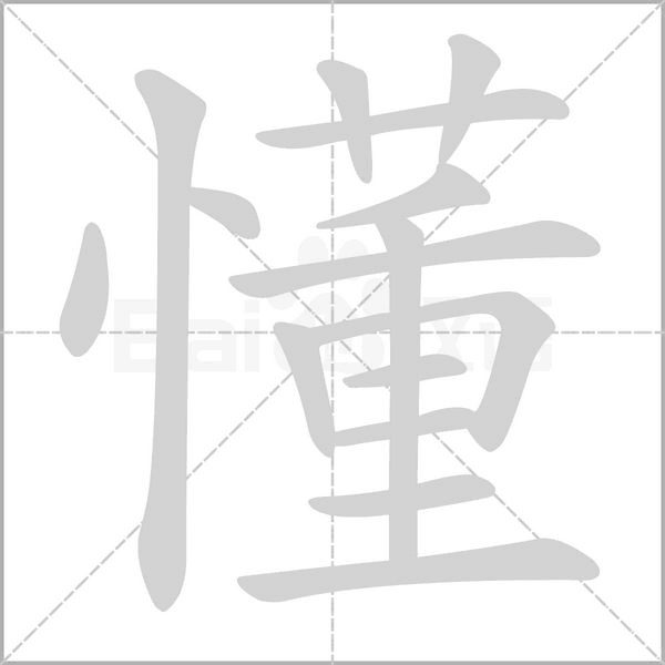 懂字笔顺动画