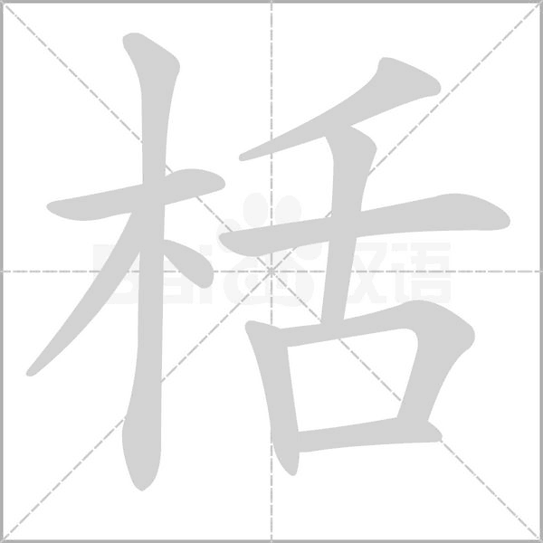 栝字笔顺动画