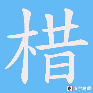 棤字笔顺动画