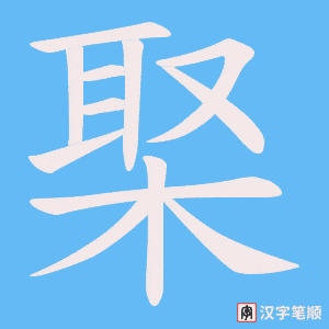 棸字笔顺动画